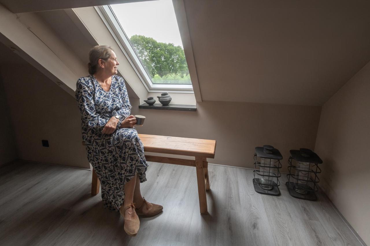 Landelijke Boerderijkamer, Dichtbij Kinderdijk Oud-Alblas Buitenkant foto